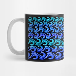 blue waves Mug